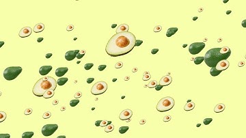 Avocado Background Backdrop Motion Graphics 4K 30fps Motion Graphics