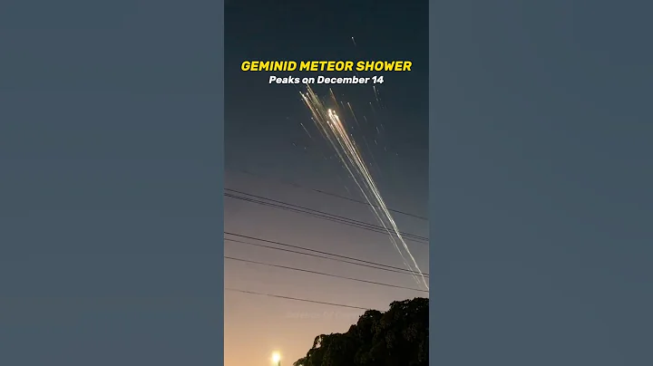 Don’t Miss the Geminid Meteor Shower 💀✨ #shorts #space #astronomy #sun #science #earth #universe