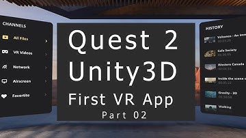 Quest 2 & Unity 3D first VR App | Part 02: Project Settings & XR Origin