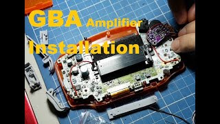 Game Boy Advance Amplifier Mod