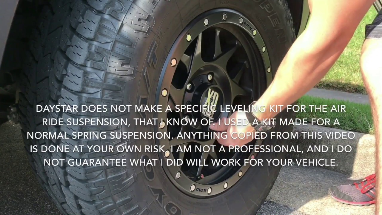 How to install Leveling kit for Ram Air Suspension - YouTube