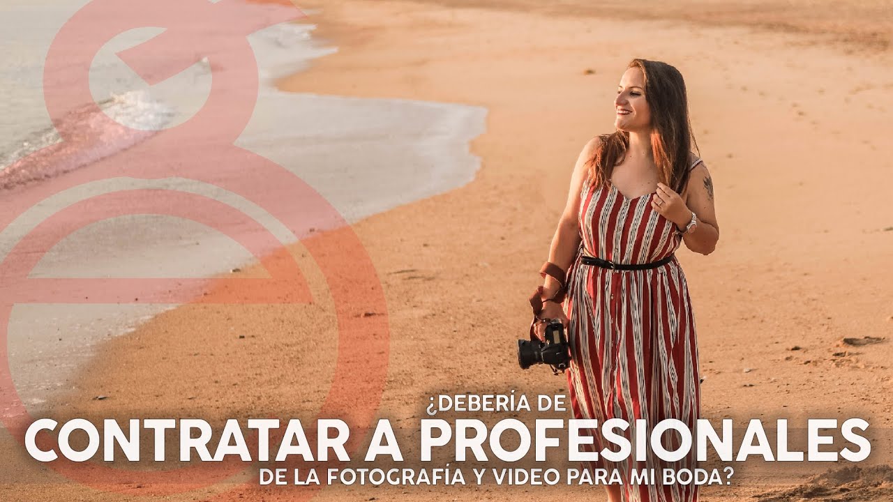 PROFESIONALES DE LA FOTOGRAFÍA Y VÍDEO, ¿DEBERÍA DE CONTRATARLOS?, por Esther Gallardo YouTube