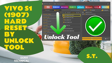 VIVO S1 (1907) HARD RESET BY UNLOCK TOOL NEW UPDATE JUST 1 CLICK