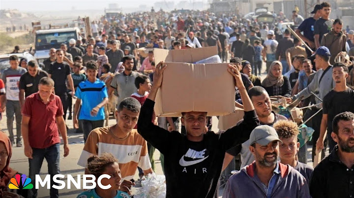 Ben Rhodes: Situation in Gaza ‘unimaginably worse than we can even tell from the outside’