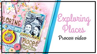 WRMK Design Team - Scrapbooking process - Exploring