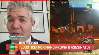 🗣️ Fernando Burlando: "El policía estaba defendiendo sus derechos"