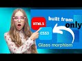 Creative css animation effects  glass morphism tief software lab html css