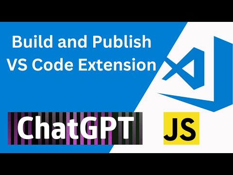 Build and Publish VS Code Extension using ChatGPT and Javascript #chatgpt #openai