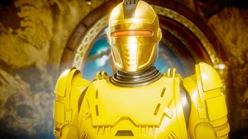 Mortal Kombat 11 Aftermath - Cyrax Robocop Performs All Intro Dialogues Vs All MK11 Characters