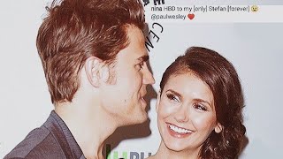 Nina Dobrev choosing Stefan and Stelena over everything for 3 minutes straight Nina Dobrev choosing Stefan and Stelena over everything for 3 minutes straight