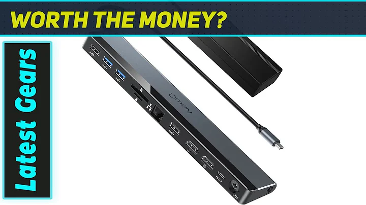 NEWQ USB C Docking Station: Dual Monitor 4K@60Hz Experience