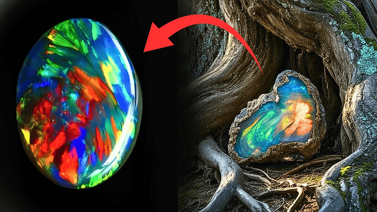 That's How Ancient Tree Roots Lead You to Hidden Opal Deposits!