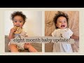 eight month baby update | lev said his first word!!
