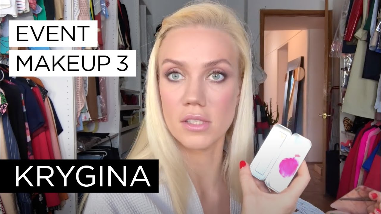 Елена Крыгина "Макияж для важного мероприятия 3" - YouTube