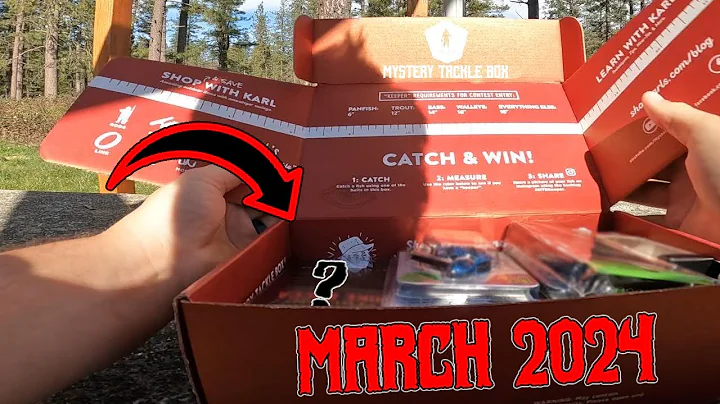 Mystery Tackle Box ELITE Unboxing, Is it Worth it in March?