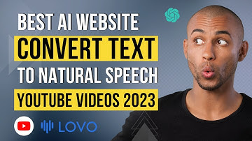How to Convert Text to Speech for YouTube Videos 2023 with Lovo.ai