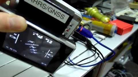 Attitude and heading reference system AHRS