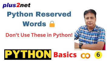 Python Reserved Keywords Explained with Simple Examples #pythonprogramming  #pythontutorial