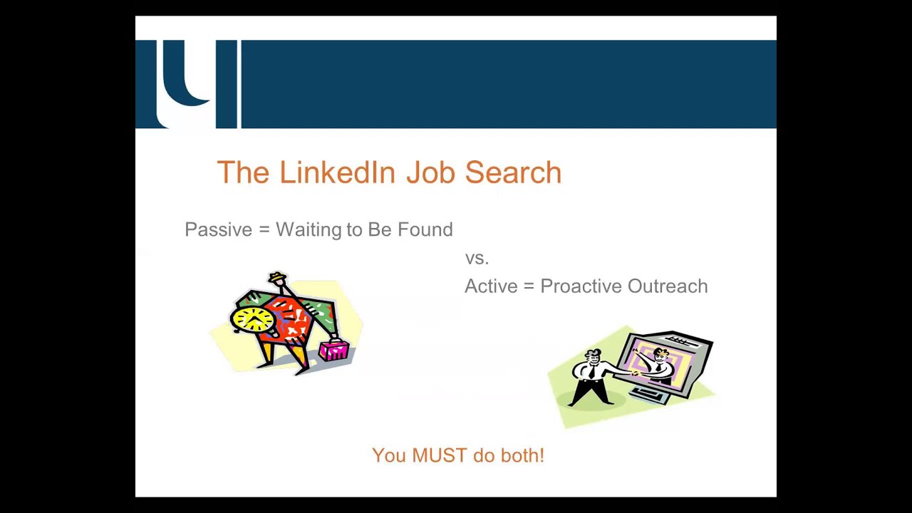 Webinar Linkedin The Job Search Youtube Webinar Linkedin The Job Search Youtube