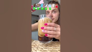 Iced coffee in bottle🤭🙌🏻