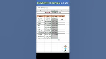 EOMONTH Formula in Excel #excel #exceltips #exceltutorial #msexcel #microsoftexcel #developer #short