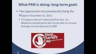 PAN Webinar: Medicare Coverage of Therapy Services