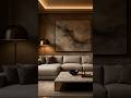 Contemporary Luxury Living Room Interior | 8K Cinematic Render l #shorts #interiordesign #livingroom