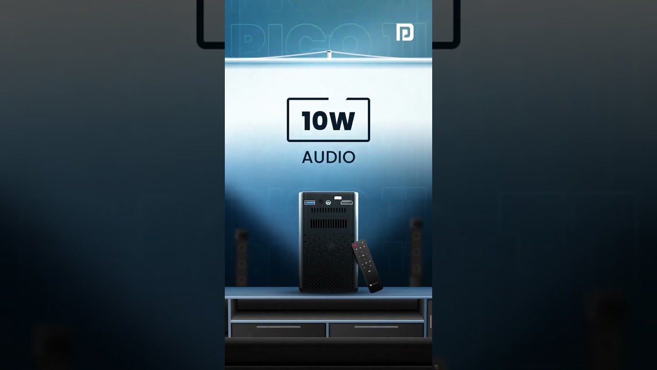 Pico 11! 📽️Hi-Fi sound with 10W     Imagine this… Your favorite movie on our best-selling projector