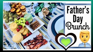 Fathers' Day Brunch & Tablescape