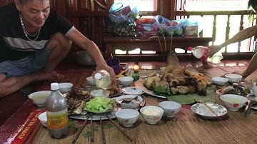 Cúng Giải Hạn cho chủ nhà. ( Quang Minh - Bắc Quang) Mong tổ tiên xua đuổi những tai ương và cầu may