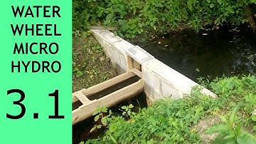 [Part 3.1 of 10] Waterwheel Microhydro, Creek Tour