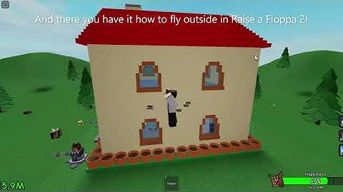 How to FLY OUTSIDE in Raise a Floppa 2!