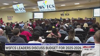 Winston-Salem/Forsyth County Schools leaders discuss budget for 2025-2026