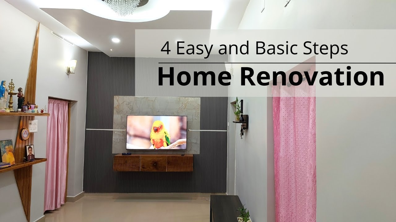 4 Easy and Basic Way to Renovate a House - YouTube