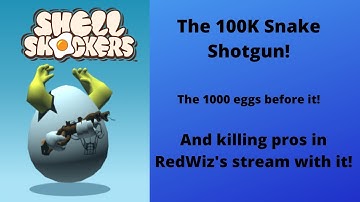 The 100k snake shotty! - Killing pros in RedWiz