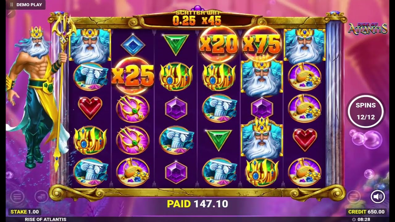 Rise of Atlantis (Blueprint Gaming) Slot Review | Demo & FREE Play video preview