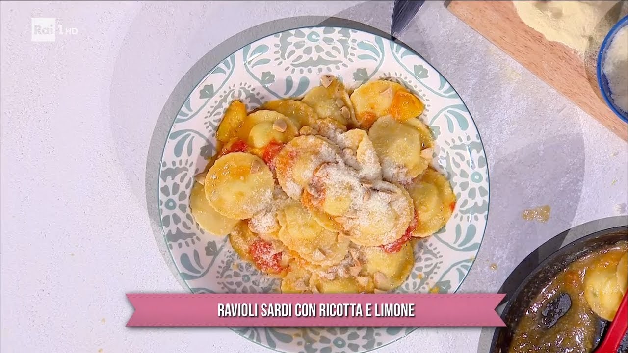 Ravioli sardi con ricotta e limone - È sempre mezzogiorno - 28/02/2024