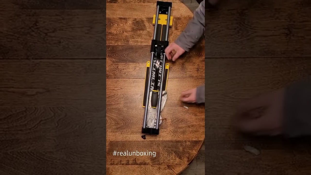 Unboxing QEP slimline 24 tile cutting tool #realunboxing - YouTube