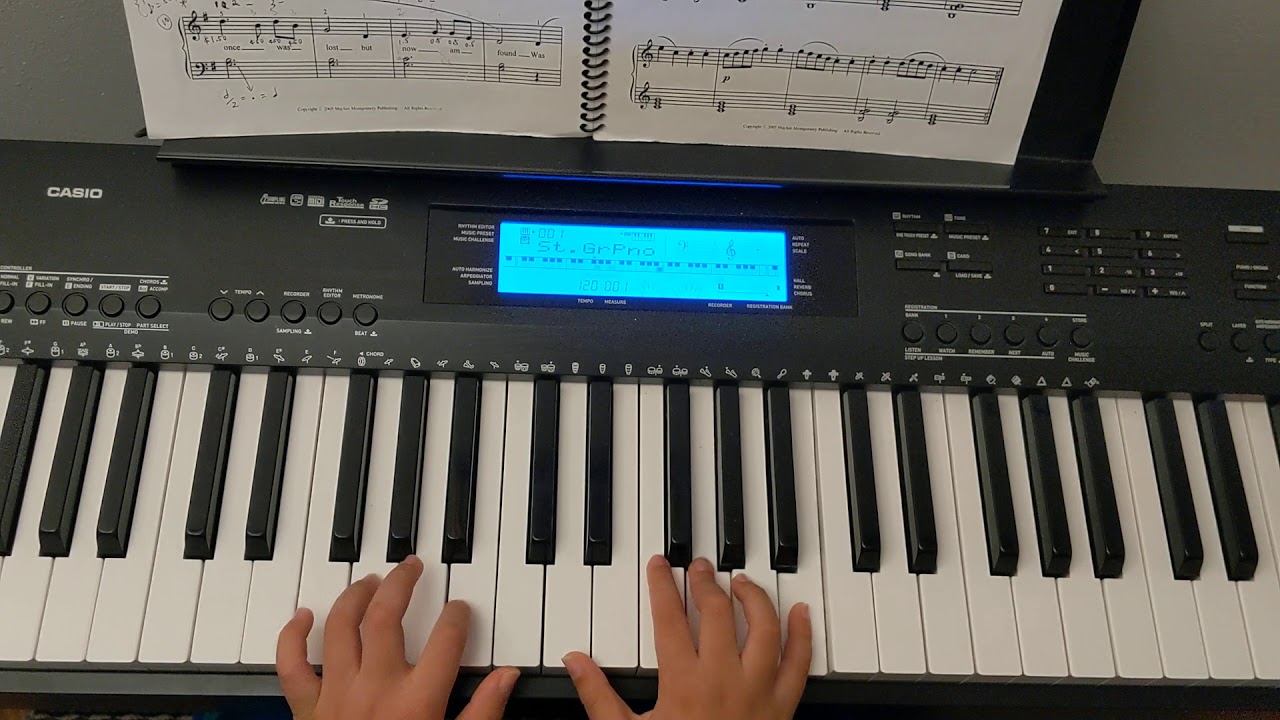 Muge Piano Amazing Grace YouTube