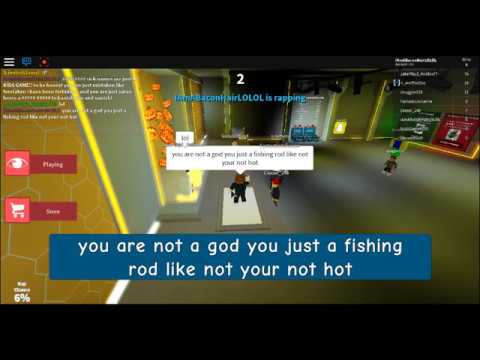 rap battling as a bacon hair roblox