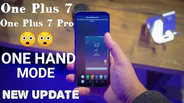 OnePlus 7 & 7 Pro Receive One-Handed Mode With OxygenOS Open Beta 8 Update
