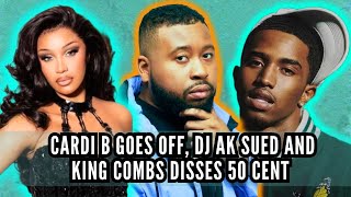 Christian Combs VS 50cent~Cardi B says she won't drop another album+Dj AK Sued for R&Defamation