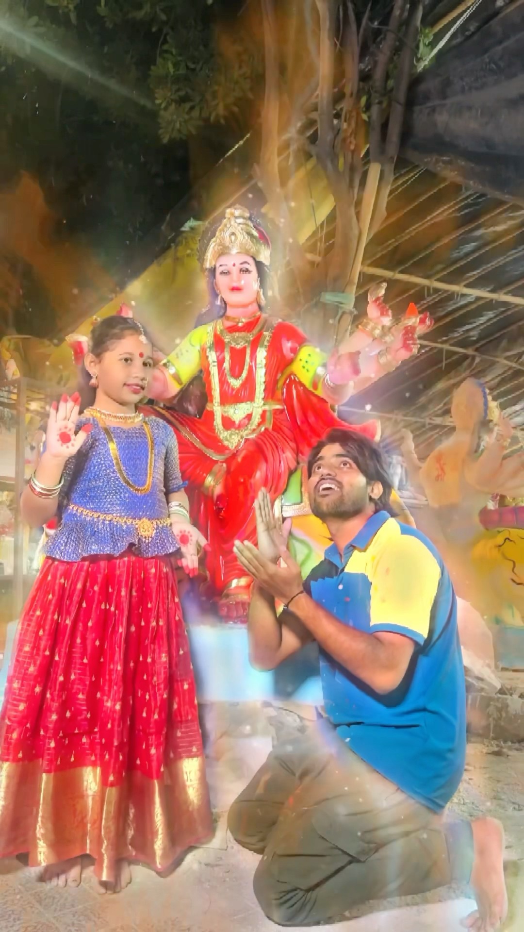 जय माता दी ??#shorts #story #durgamaa #trending #charanspy