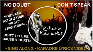 No Doubt - Don't Speak [Karaoke]