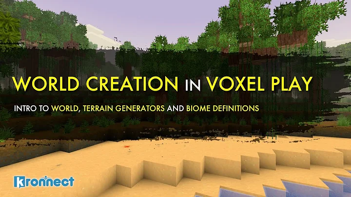 Intro to World Creation in Voxel Play: world, terrain generators and biome definitions!