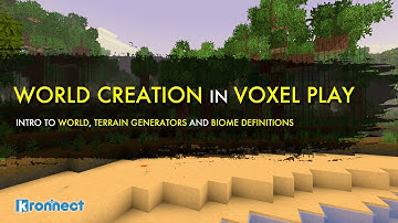Intro to World Creation in Voxel Play: world, terrain generators and biome definitions!