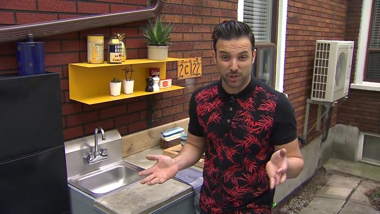 DIY backyard kitchen inspiration for summer entertaining