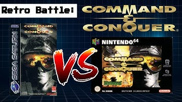 Command & Conquer Sega Saturn vs Nintendo 64