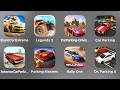 Stunt Car Extreme, Offroad Legends 2, CarParking-Driving, Car Parking, Car Parking Advance, Parking