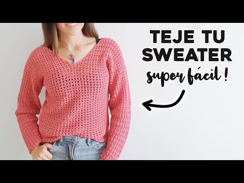 Video: Cómo Tejer Un Suéter Sin Patrón